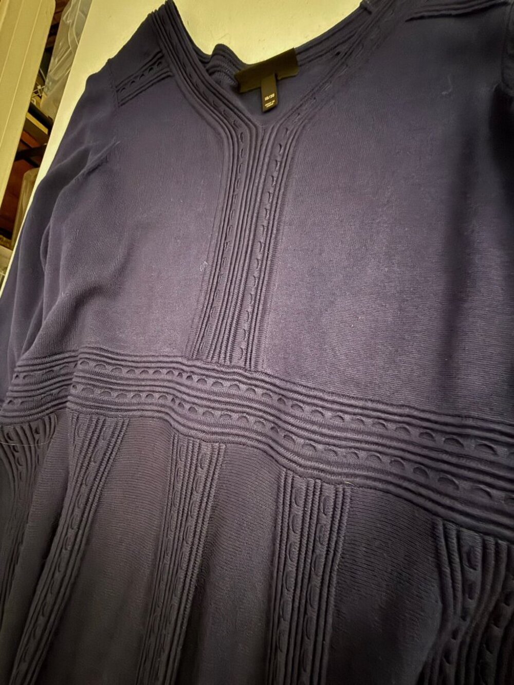 Lane Bryant, Midi Dress, Navy, 18/20 - Picture 2 of 16